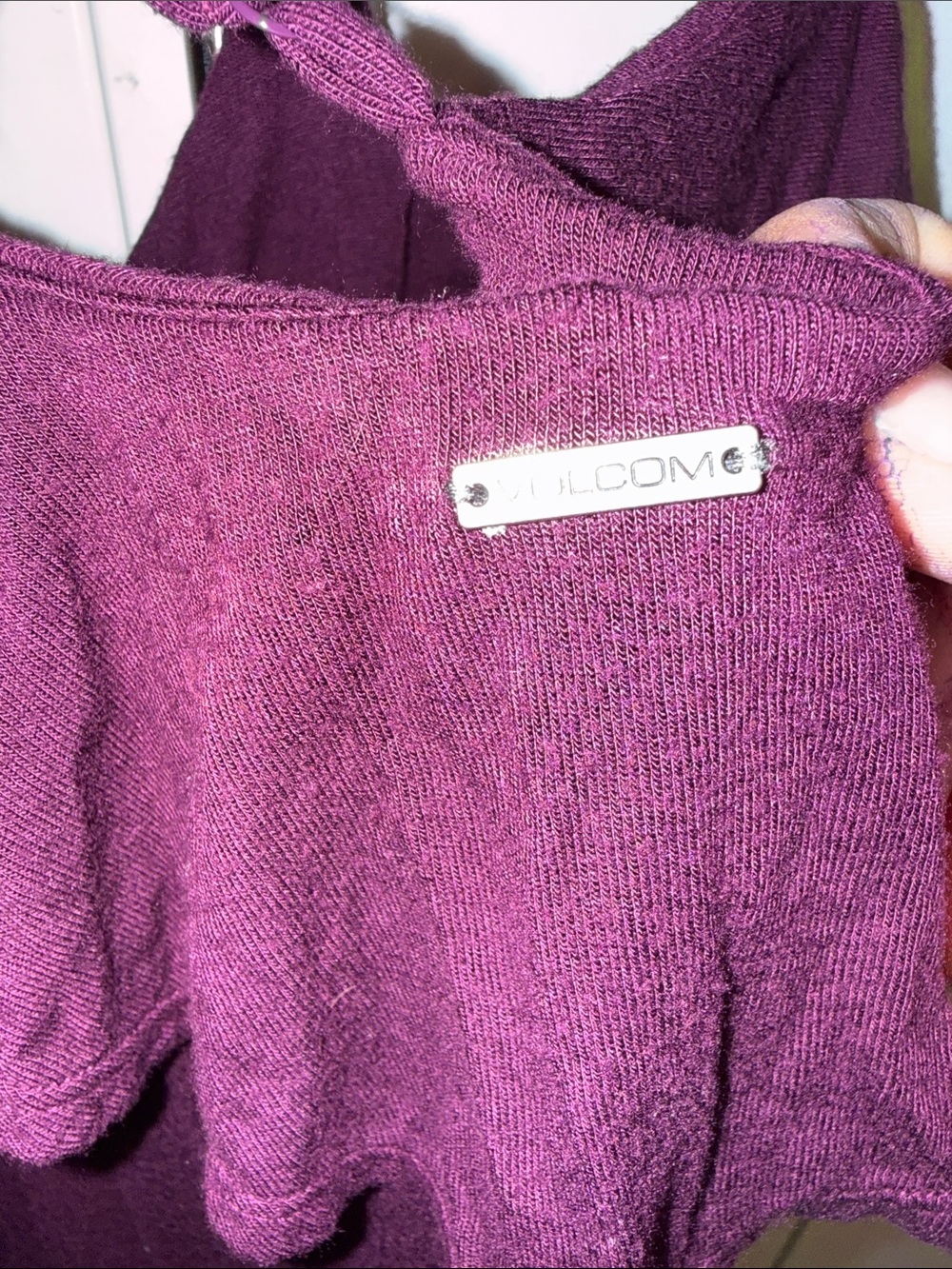 Volcom Plum Ribbed Tee - Picture 9 of 13